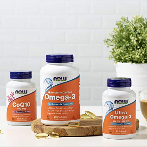 NOW Supplements, CoQ10 (Coenzyme Q10) 100 mg, Pharmaceutical Grade, Cardiovascular Health*, 150 Softgels - Image 5